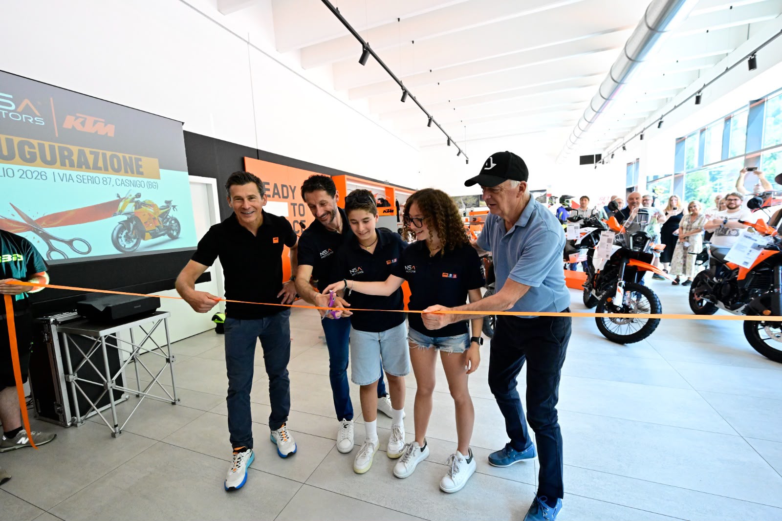 NSA Motors si tinge di arancione: inaugurata la nuova concessionaria KTM